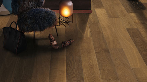 Lots Fin De Série Parquet - HARO539697 - Haro parquet 4000 planche large à l'ancienne 180x13.5x2200mm 4v chêne fumé léger markant brossé naturalin plus top connect -certifié pefc 70% - lot de 15.85m²