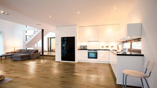 chêne contrecolle verni or rustique lisse go 4 190x14.5x l1820mm - lot fin de serie 3.10m²