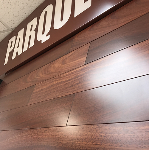 Parquet massif exotique verni Padouk - Padouk massif select verni naturel 90x19 go-4 lot de 36.51m²