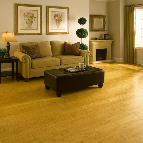 Parquet bambou massif - Bambou massif verni horizontal mat espresso 96x15x960mm