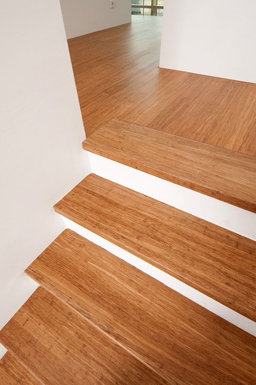 Parquet Bambou Massif - BAMB36115 - Bambou massif verni vertical caramel 96mmx15mmx960mm - lot de 17.68m&sup2;
