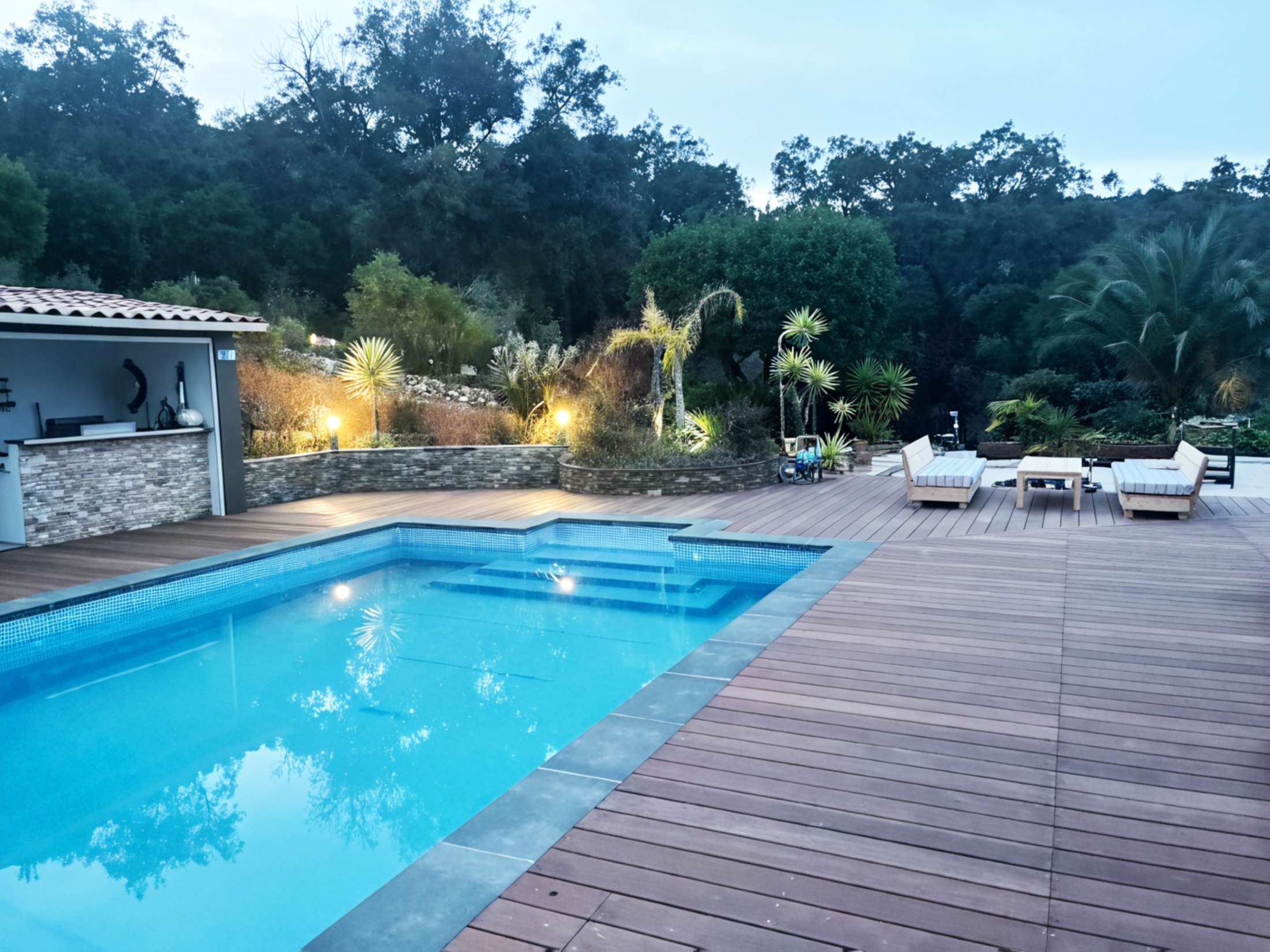 lame de terrasse massaranduba brut 1 face lisse 145x21x1230mm (+/- 3 mm)