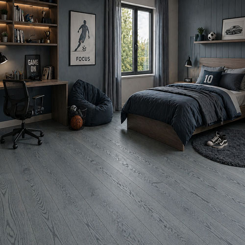 Parquet flottant chêne huilé - Ch&ecirc;ne contrecolle rustique huil&eacute; gris bross&eacute; - 190x22xl1820mm couche d'usure de 6mm de ch&ecirc;ne
obligatoire : application d'huile-cire d&egrave;s la 1&egrave;re utilisation