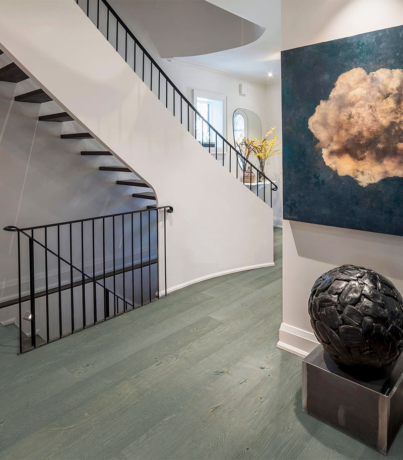 Parquet flottant chêne huilé - Chene flottant contrecolle rustique huile gris extra brosse a la main  go-4 190x14,2x1830mm
obligatoire : application d'huile-cire d?s la 1?re utilisation