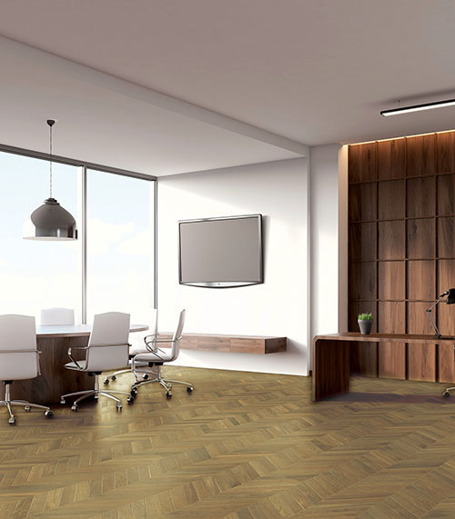 Parquet flottant chêne huilé - Point de hongrie chene contrecolle 100% huile alpine 240mm x 22/5.5mm x 1450mm - prix pour le lot de 84.91m²<br />
