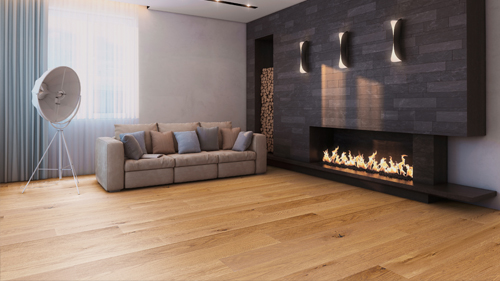 Parquet Flottant Chêne Huilé - CHENF2629 - Chene contrecolle rustique huile mat antique alpine white 190x14,2x1825/1215/615mm assortis<br />
