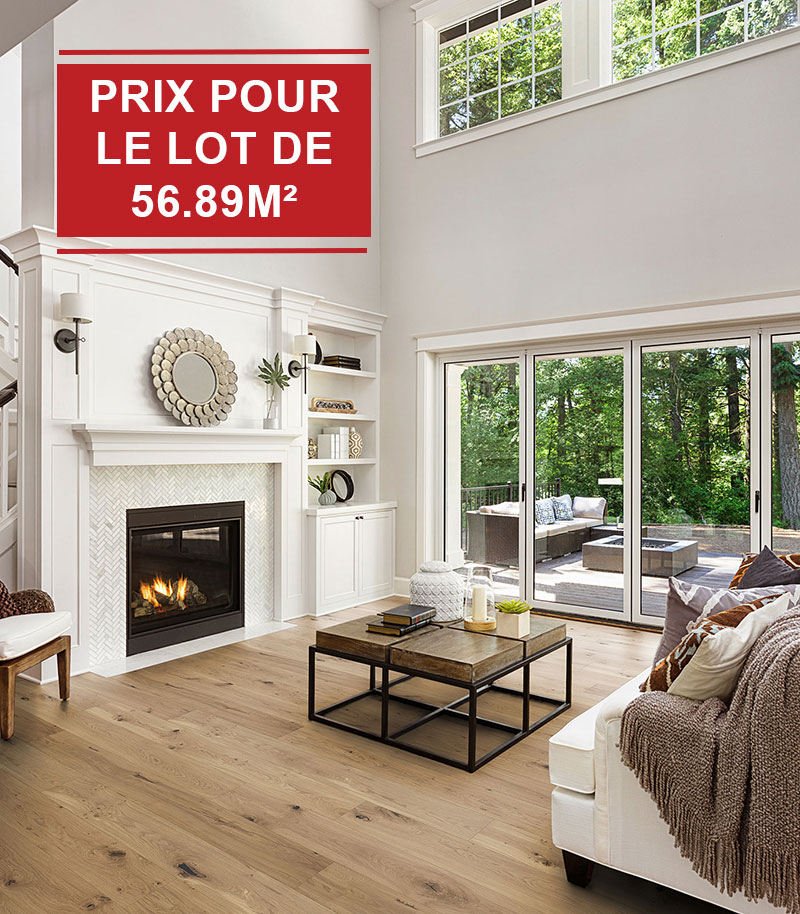 Parquet Flottant Chêne Huilé - CHENF2630 - Chene contrecolle rustique huile mat lifestyle polos 190x14,2x1825/1215/615mm assortis prix pour le lot de 56.89m²<br />