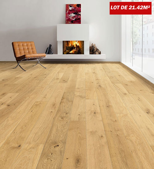 Pose parquet lames larges : pose collée ou pose flottante