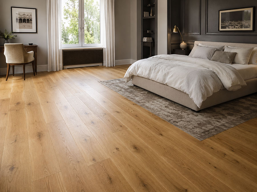 chêne contrecolle verni brosse rustique artemis naturel 120x12x455-910mm go-4 - 2.5mm de couche d'usure ???????