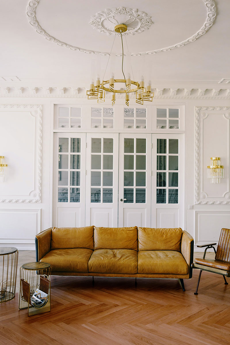 Parquet massif chêne verni - Baton rompu chene massif verninut prbis go4 70x14x400mm certifié fsc 100% - certifié fsc 100 %