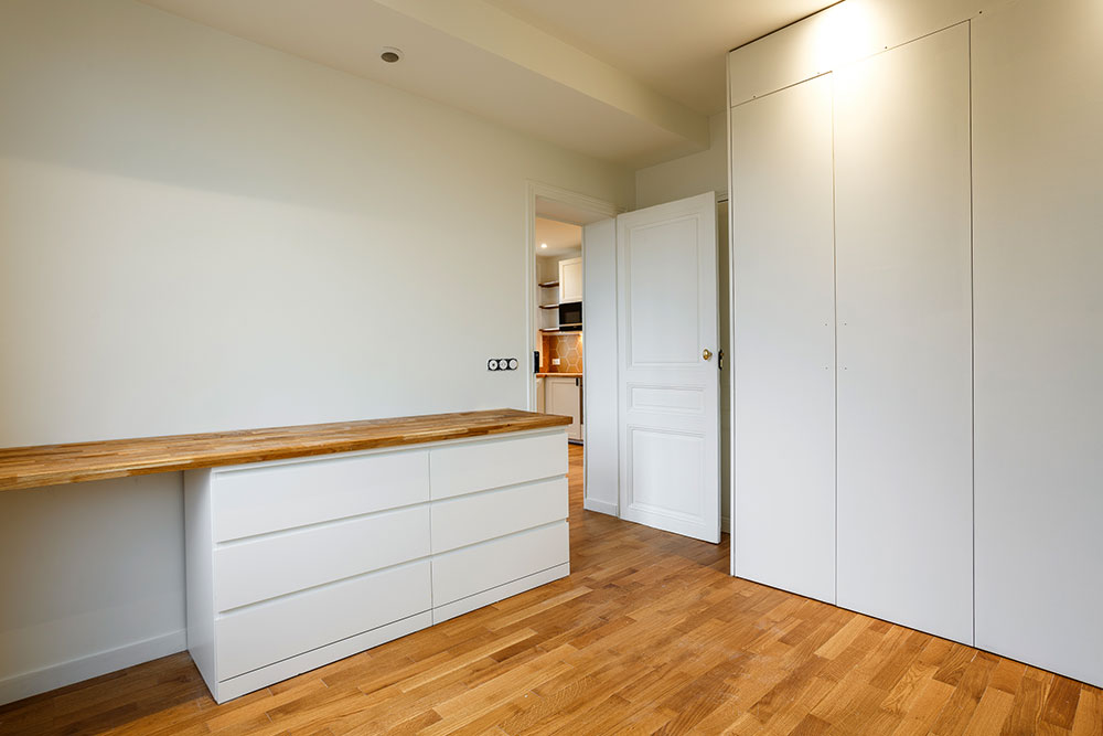 Parquet massif chêne verni - Chene massif verni brosse go4 grade markant naturel pure 90x15mm fixe l1300mm - certifi? fsc 100 %