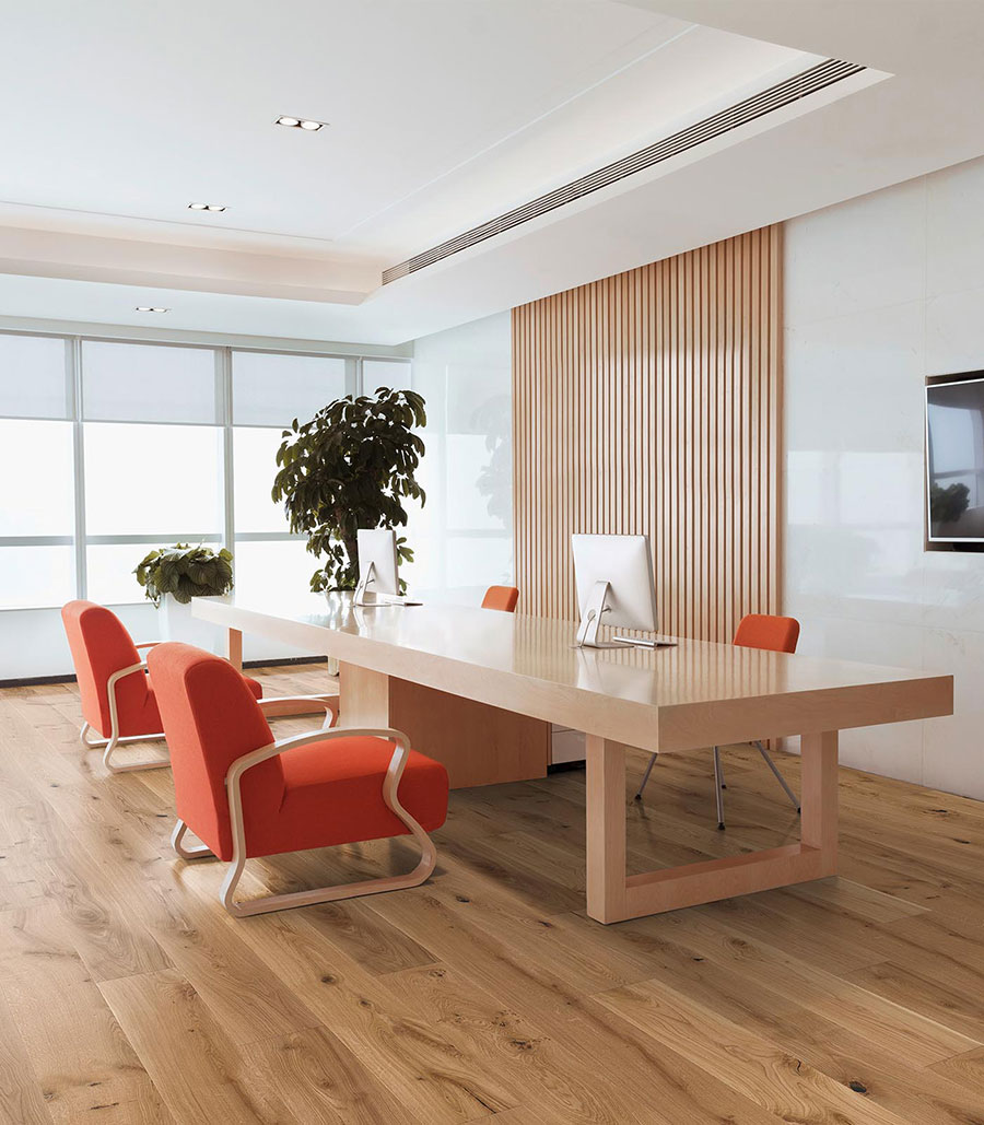 Parquet massif chêne verni - Chene massif verni brosse rustique chene du sud 160x21x500-2000mm - certifié fsc 100 % - lot de 6.97m²