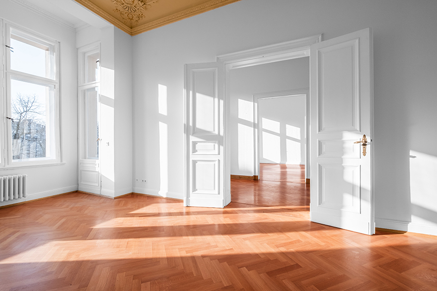 Parquet Massif Chêne Verni - BTRP36000 - Baton rompu chene massif verni mat village 90x14x 500mm<br />
 
