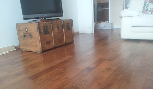 Parquet collé sur un ancien revêtement