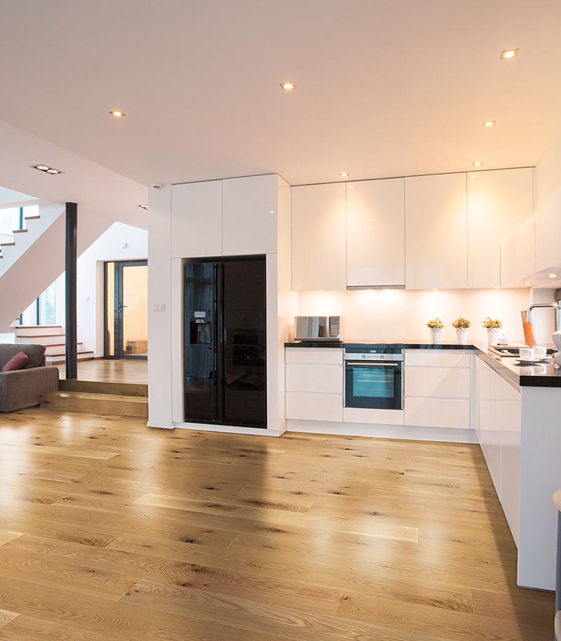 chêne massif huile rustique miel 120x20x 800-1800mm certifié fsc 100 %