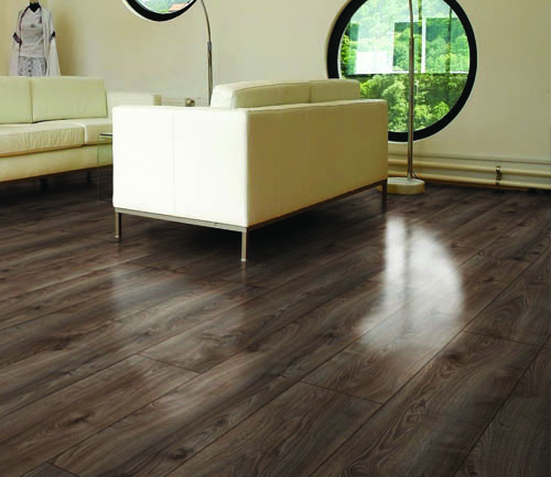 Parquet Stratifié Décoart Amsterdam - DAMTP4791 - Chene stratifie decoart makro brun - gamme amsterdam - 1845mmx244mmx10mm - certifié fsc mix credit