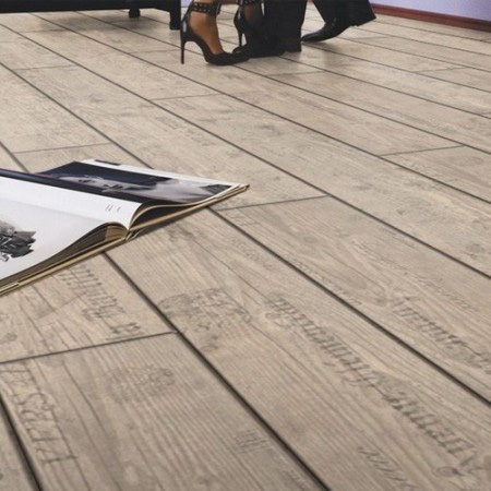 Parquet stratifié décoart milan - Parquet sol stratifie decoart - route des vins clair - gamme milan - 1380mmx193mmx8mm - certifié fsc mix credit