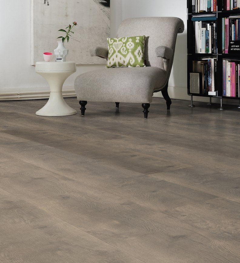 Parquet Stratifié Décoart Naples Planches Larges
 Granvia - HARO538767 - Haro sol stratifié tritty 100 gran via 4v chêne bergamo carbon* authentic soft top connect