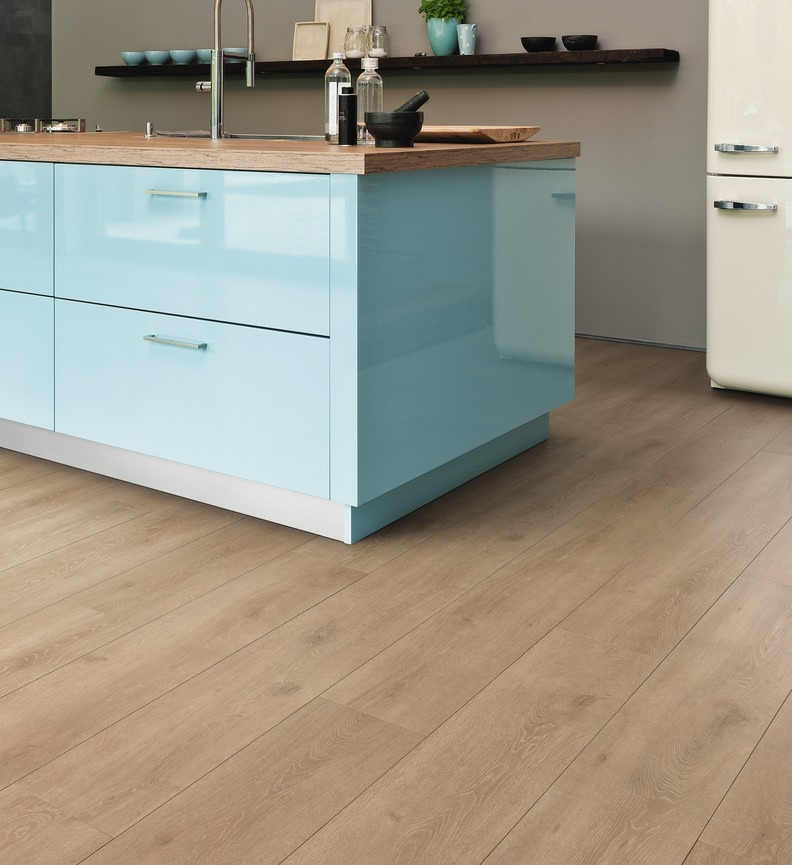 Parquet Stratifié Décoart Naples Planches Larges
 Granvia - HARO535269 - Haro sol stratifi&eacute; tritty 100 gran via 4v ch&ecirc;ne veneto crema* authentic mat top connect lot de 2.68m&sup2;