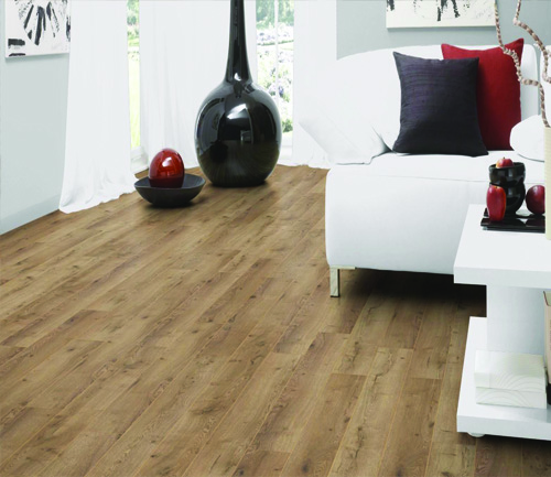 Parquet Stratifié Décoart Rio - DAAMZ3668 - Chene discret stratifie decoart - gamme rio- 1380mmx157mmx10mm - certifié fsc mix credit