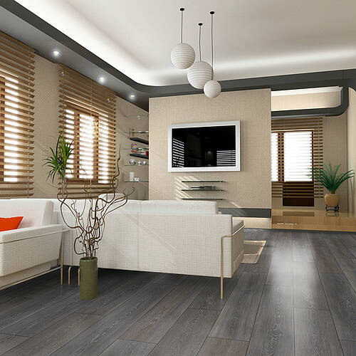 Parquet Stratifié Décoart Séville - DAEXQ2804 - Parquet sol stratifie decoart - chene stirling - gamme seville- 1380mmx193mmx8mm - certifié fsc mix credit