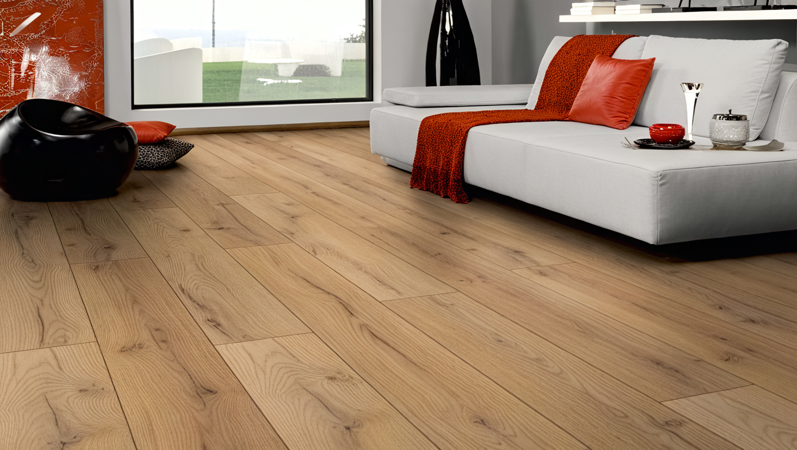 parquet sol stratifiÉ decoart chêne century tendance beige - collection alexandrie - 1380mm x 193mm x 7mm - certifié pefc 70%