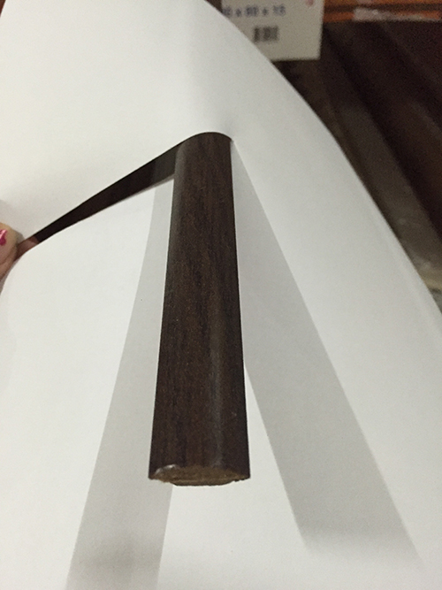 Quart de rond parquet - 1/4 de rond wengé 17x17 dinachoc q173