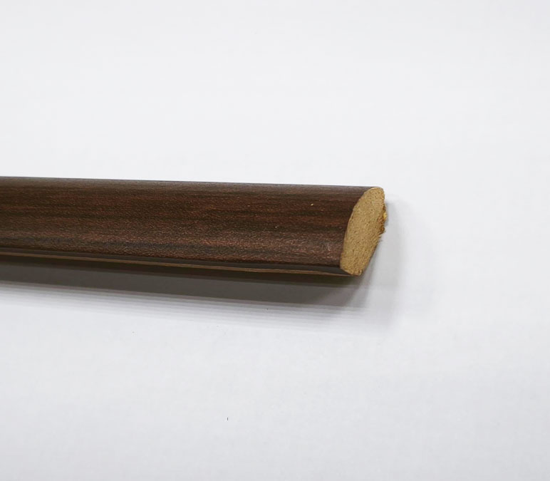 Quart de rond parquet - 1/4 de rond wenge 17x17 q173 - certifi&eacute; pefc 70%