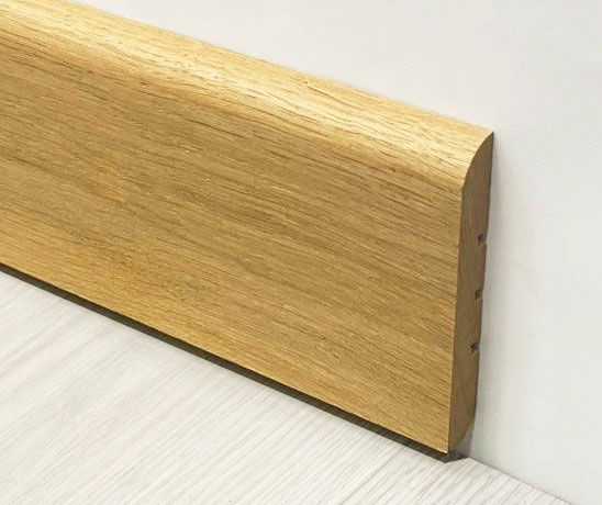 Plinthe de haute qualite - Plinthe chêne massif verni 100x14