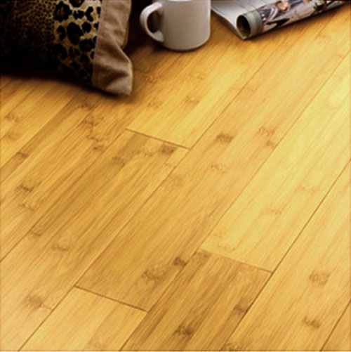 Parquet bambou massif - Bambou massif verni horizontal vanille mat 96x15x960mm