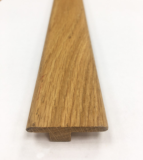 Barres de seuil bois massif - Barre de seuil massif 1m en t  verni 35x12