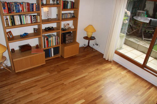 Parquet massif chêne verni - Chêne massif village verni go 4 70x10x l280-600mm