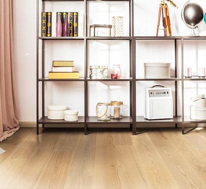 Parquet pleine lame chêne verni - Chêne pleine lame verni brossé classic naturel pr bis 160x14x900 mm certifié fsc 100 %