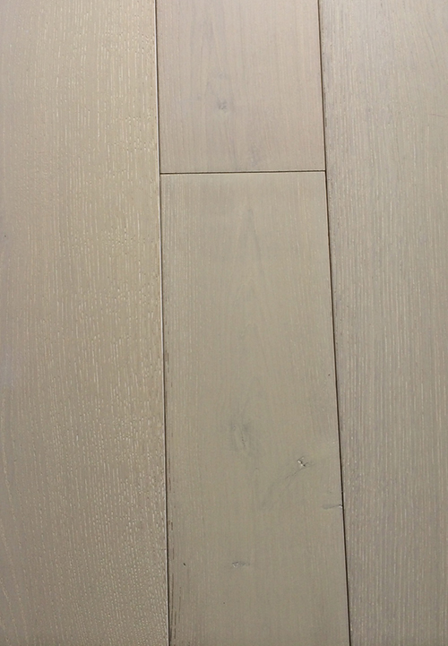 Parquet contrecollé chêne huilé - Chêne multiply rustique selection pré huilé snow 180x21x l2400mm - lot de 82.08m²
