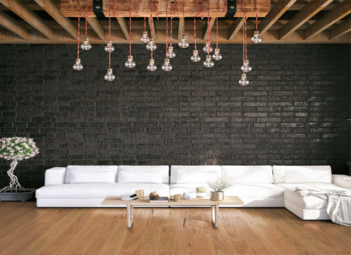 Parquet flottant chêne verni - Ch&ecirc;ne contrecoll&eacute; monolame nature verni lisse champ de ble g0-2 90x18mm - lot de 5,24m&sup2;