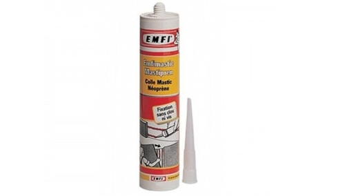 Colle parquet ou carrelage - COLLE NEOPRENE EMFI CARTOUCHE 310ml sans toluene