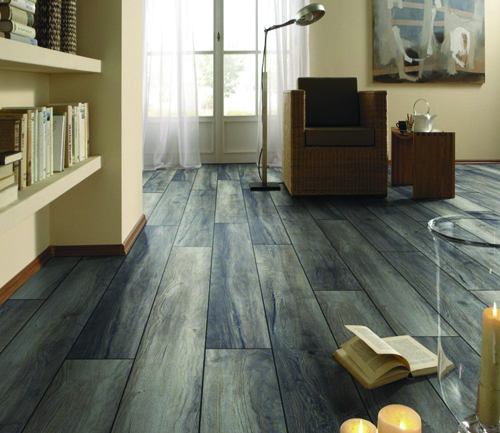 Parquet stratifié décoart monaco - Chêne harbour gris stratifié decoart - gamme monaco - 1380mmx157mmx10mm - certifié fsc mix credit