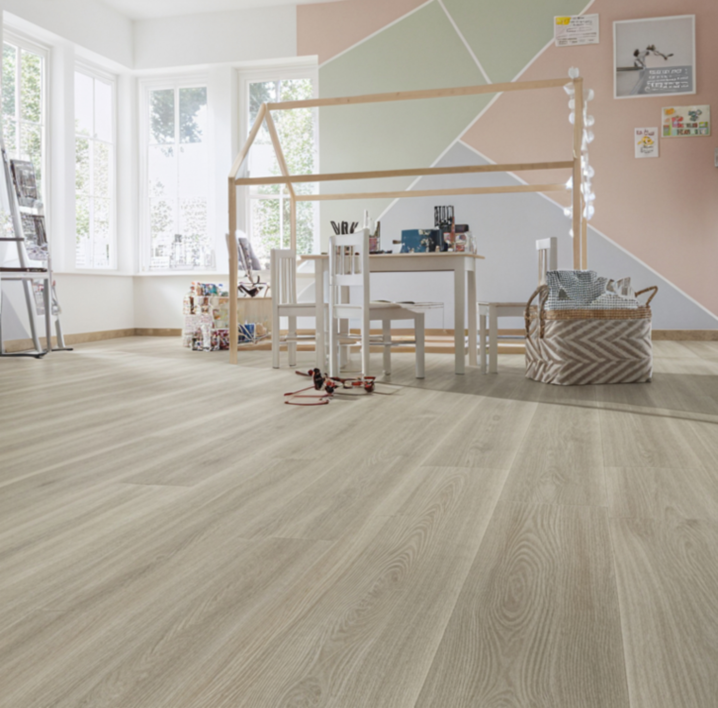 Parquet stratifié décoart milan - Parquet sol stratifié decoart - chêne sierra titan – gamme milan - 1380mmx193mmx8mm - certifié fsc mix credit