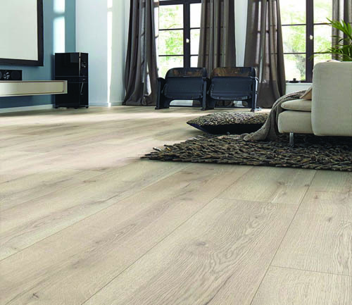 Parquet massif - CHENE STRATIFIE DECOART MONTAGNE BEIGE - GAMME AMSTERDAM - 1845mmX244mmX10mm - Certifié FSC Mix Credit - premibel-parquet.com