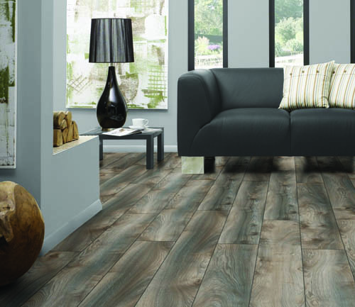 Parquet stratifié décoart amsterdam - Chêne stratifié decoart makro gris - gamme amsterdam - 1845mmx244mmx10mm - certifié fsc mix credit