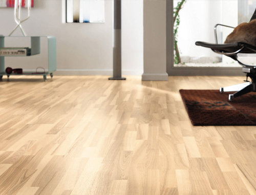 Parquet contrecollé flottant - Frene contrecolle&nbsp; verni lisse multifrises classic go 0 190x14.5x1820mm