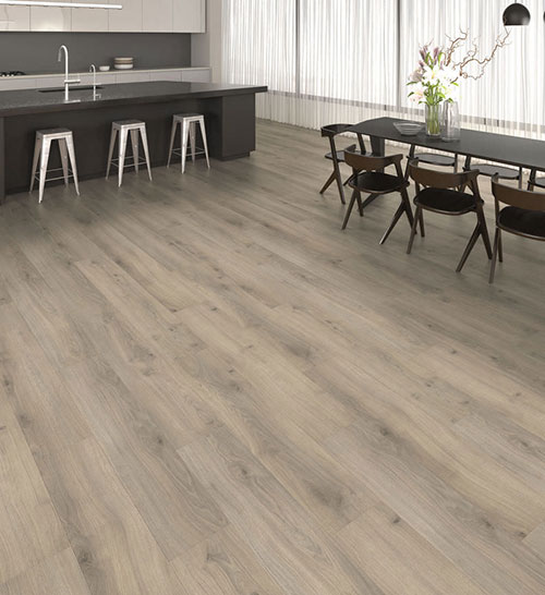 Parquet massif - HARO Sol Stratifié TRITTY 200 Aqua Planche large à l'ancienne 4V Chêne Emilia gris velours* authentic soft Top Connect PRIX POUR LE LOT DE 27.72M² - premibel-parquet.com