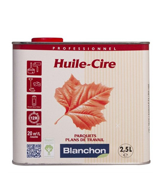 Accessoire et finition - Huile cire blanchon gris graphite 2.5 litres