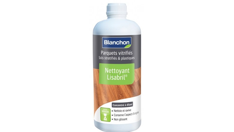 Accessoire et finition - Nettoyant parquets vitrifies et stratifié incolore lisabril 1 litre