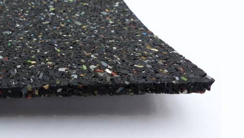 Sous-couches isolation phonique thermique - Sous couche chantier overparquet r32  isolation 10mm caoutchouc régénéré 100% recyclé 22db classe a+ 