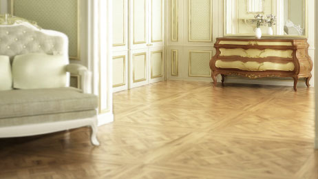 Dalles parquet versailles - Chêne contrecollé versaille verni mat pr 800x800x16mm x4.5mm 