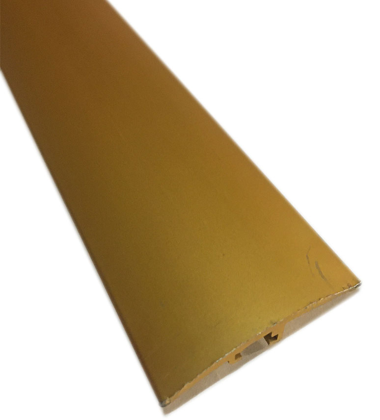 Barres De Seuil Alu Recouvert - BARR008 - Barre de seuil gold jonction 2.70ml (69150) 4cm