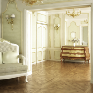 Parquet massif Versailles 